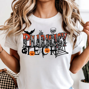 Halloween Pharmacy Tech DTF Transfer DTF Heat Press Transfer from Sweet Tee Transfers