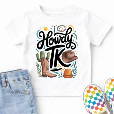 Howdy TK DTF Transfer DTF Heat Press Transfer from Sweet Tee Transfers