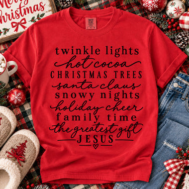 Holiday Phrase DTF Transfer DTF Heat Press Transfer from Sweet Tee Transfers