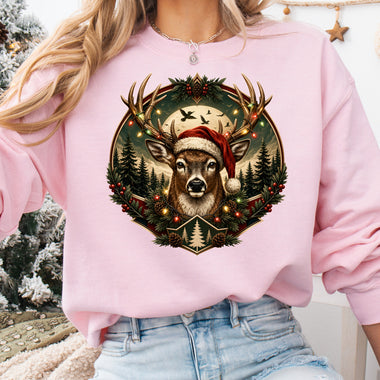 Christmas Buck DTF Transfer DTF Heat Press Transfer from Sweet Tee Transfers