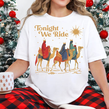 Tonight We Ride Three Wise Men Christmas DTF Transfer DTF Heat Press Transfer from Sweet Tee Transfers