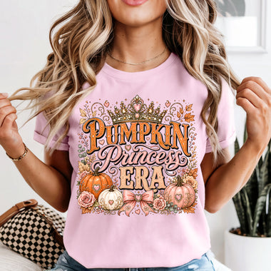 Pumpkin Princess Era DTF Transfer DTF Heat Press Transfer from Sweet Tee Transfers