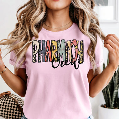 Pharmacy Crew DTF Transfer DTF Heat Press Transfer from Sweet Tee Transfers
