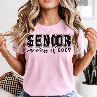 Senior Class of 2027 DTF Transfer DTF Heat Press Transfer from Sweet Tee Transfers
