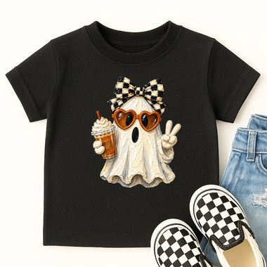 Coquette Halloween Ghost Peace DTF Transfer DTF Heat Press Transfer from Sweet Tee Transfers