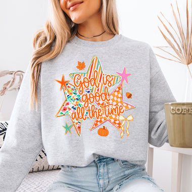 God Is Good All the Time DTF Transfer DTF Heat Press Transfer from Sweet Tee Transfers