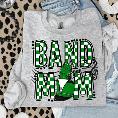 Retro Band Mom Green DTF Transfer DTF Heat Press Transfer from Sweet Tee Transfers