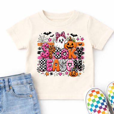 Spooky Season Girly Ghost Halloween DTF Transfer DTF Heat Press Transfer from Sweet Tee Transfers