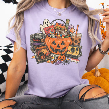 Retro Halloween DTF Transfer DTF Heat Press Transfer from Sweet Tee Transfers
