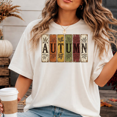Autumn Blocks DTF Transfer DTF Heat Press Transfer from Sweet Tee Transfers