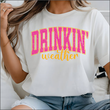 Drinking Weather DTF Transfer