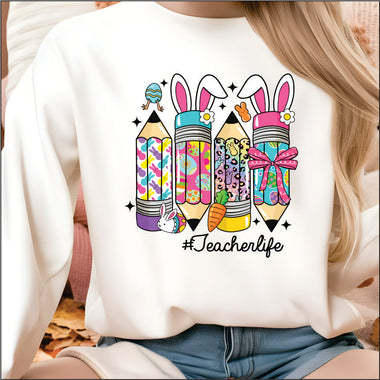 Easter Pencils DTF Transfer