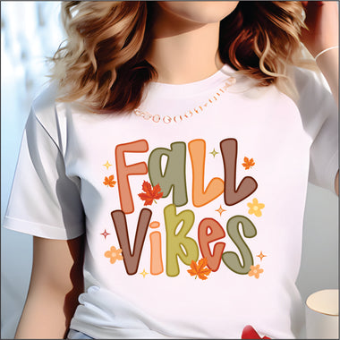 Fall Vibes DTF Transfer