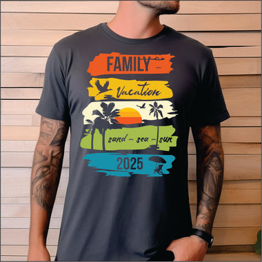 Family Vacation steaks DTF Transfer