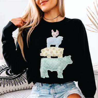 Faux Quilted Animals