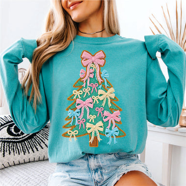 Faux Yarn Coquette Tree