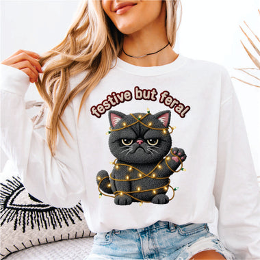 Faux yarn Festive but Feral