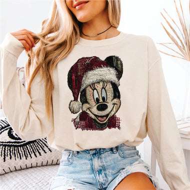 Faux Yarn Girl Mouse