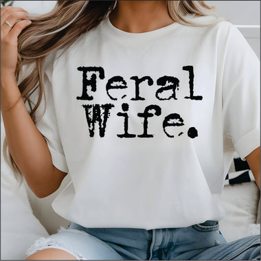 Feral Wife DTF Transfer