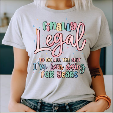 Finally Legal DTF Transfer