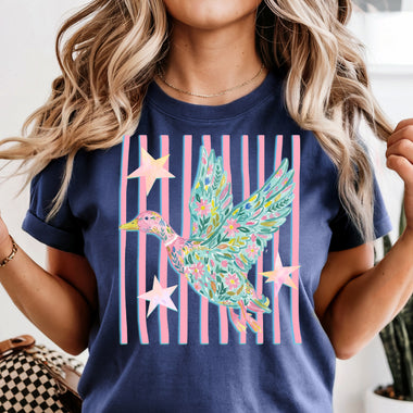 Preppy Flying Mallard DTF Transfer