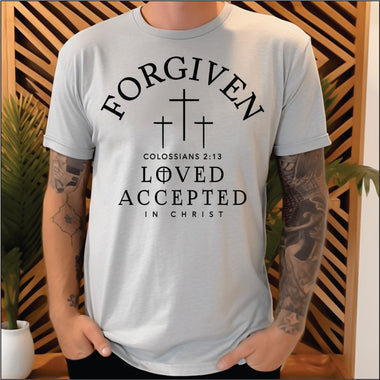 Forgiven Loved Accepted DTF Transfer