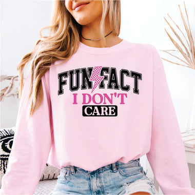 Fun Fact I Don't Dare Pink Bolt