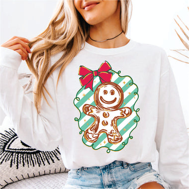 Gingerbread on Stripes