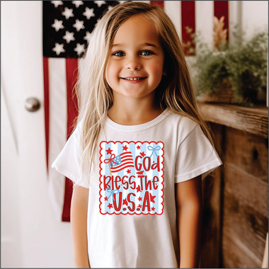 God Bless the USA Stripes