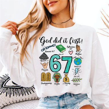 God Did it First 6 7