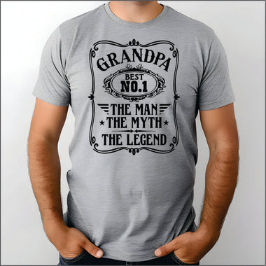No. 1 Best Grandpa DTF Transfer