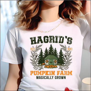 Hagrid's Pumpkin Farm DTF Transfer