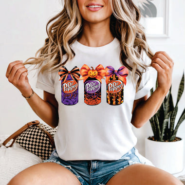 Halloween Diet Dr Pepper DTF Transfer