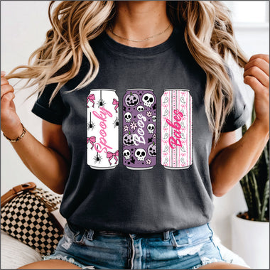 Spooky Boos Babes Soda Cans