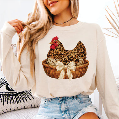 Hen in a Basket