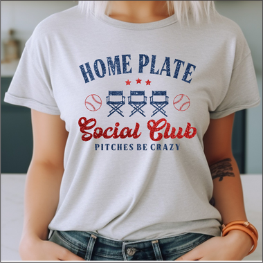 Home Plate Social Club DTF Transfer