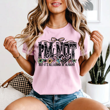 I'm Not Ok black print