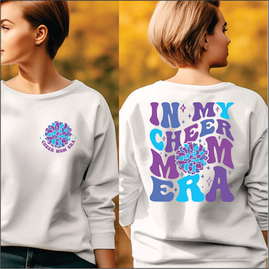 In My Cheer Mom Era Bright Colors DTF Transfer