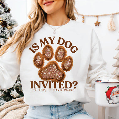 Faux Yarn Is My Dog Invited