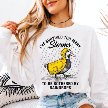 I Survived too Many Storms Goose