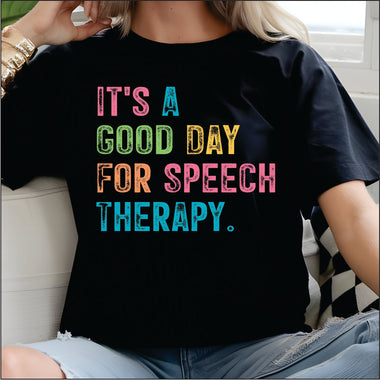 It's a Good Day for Speech Therapy