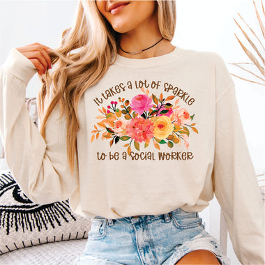 It Takes a lot of Sparkle to be a Social Worker