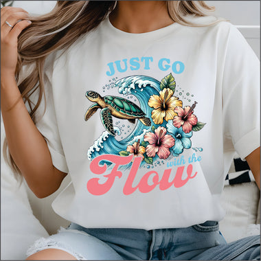 Just go with the Flow DTF Transfer