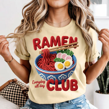 Ramen Club DTF Transfer