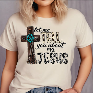 Let me tell you about my Jesus DTF Transfer