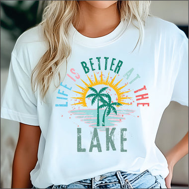 Lifes Better by the Lake DTF Transfer