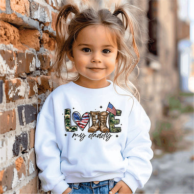 Love My Daddy Military