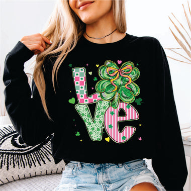Love Pattern w Shamrock