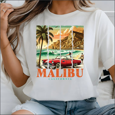 Malibu California DTF Transfer