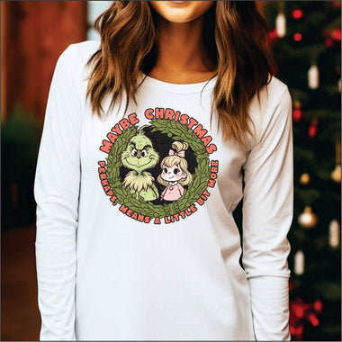 Maybe Christmas Means a little bit more DTF Transfer